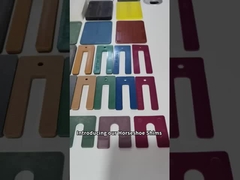 Nivelação e fixação precisas de embalagens de plástico de 10 mm