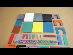 Customizado Boa Qualidade U Forma Plastic Packer Shim Para Janela Piso E Porta