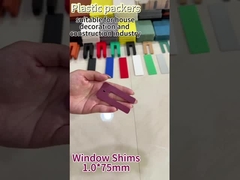 5mm 20mm Pacote de Janela de Plástico 1.5x75mm Pp