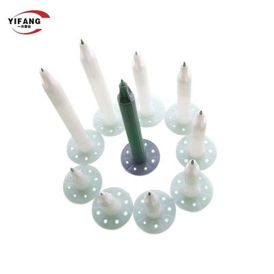 pregos externos da isolação da parede do HDPE do comprimento de 160mm