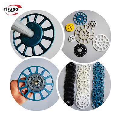 Diâmetro plástico resistente ao calor Wearable das arruelas 80mm 100mm 120mm da isolação