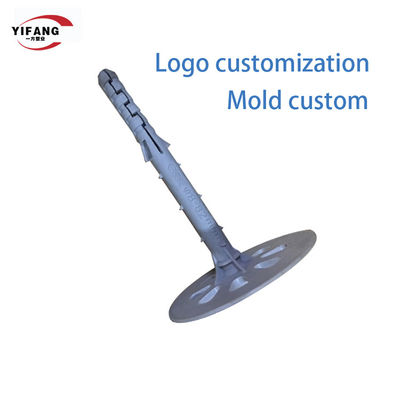 Aqueça pregos do painel isolante da preservação 55mm com arruela plástica