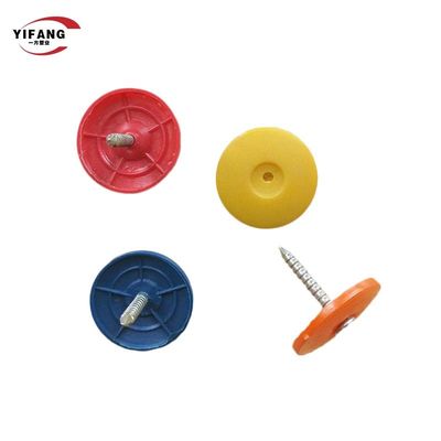 O OEM Ring Shank Plastic Cap Roofing prega o padrão da reunião EN12815