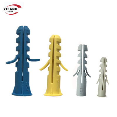 parafuso de expansão plástico de nylon de 6mm 8mm PP para a cavidade e a parede contínua