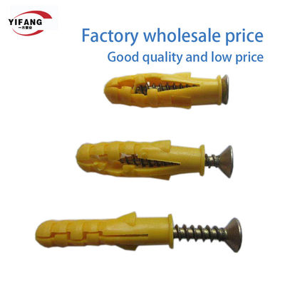 proteção ambiental concreta plástica 8x40mm de expansão dos prendedores dos parafusos de 6x30mm