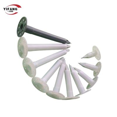 Âncoras plásticas da isolação da parede do Nailer do gás do HDPE