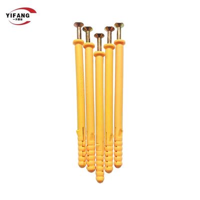 Tipo concreto deformação fácil pequena do prego das tomadas de parede da âncora da expansão do plástico