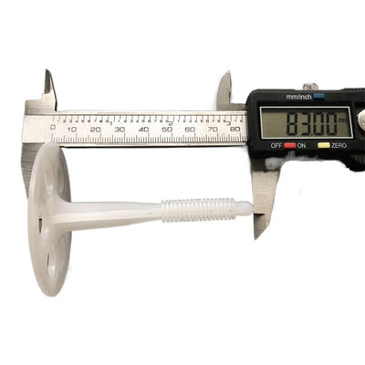 Âncoras da isolação do plástico do Hdpe do comprimento do tijolo 100mm, prendedores da alvenaria do aperto de Plasti