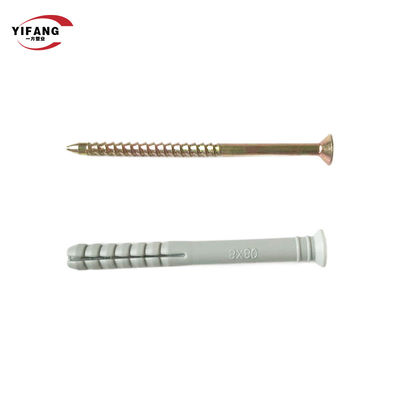 A parede plástica da âncora da expansão das fixações de Rockwool obstrui a umidade sem redução - prova