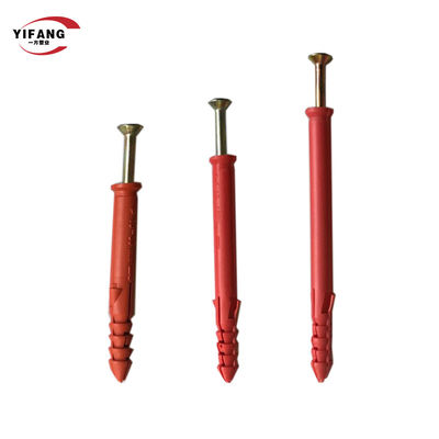 Tomada da âncora de parede da expansão do PE 6*30/prendedores plásticos parafuso de âncora