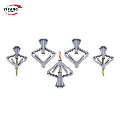 A fábrica que vende diretamente a âncora de parede plástica das borboletas do PE expande a tomada