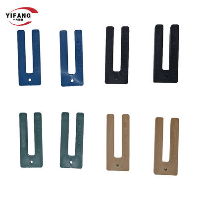 Instalações de janelas de alta capacidade de carga e embalagens de plástico de nivelamento de 10 mm