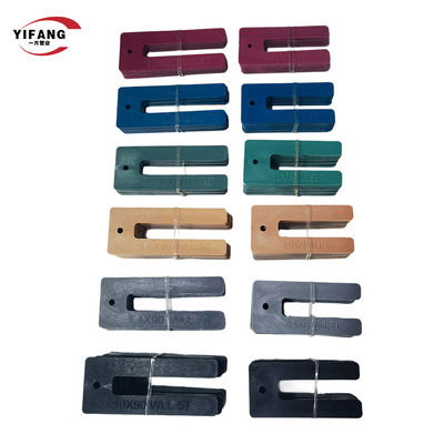 Equipamentos de plástico ajustáveis para nivelamento de móveis, embalagens de plástico versáteis para melhorias domésticas