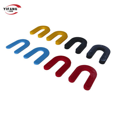 Embalagens de plástico vermelhas de 1/8 de polegada duráveis e confiáveis