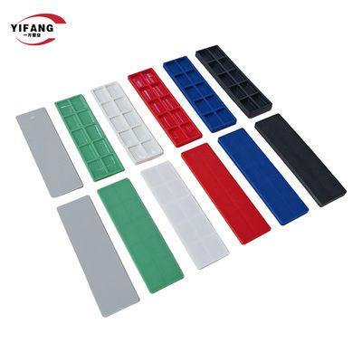 28mm X 100mm Misturado 1-6mm Plastic Shims de embalagem para vitrais de janela assortados