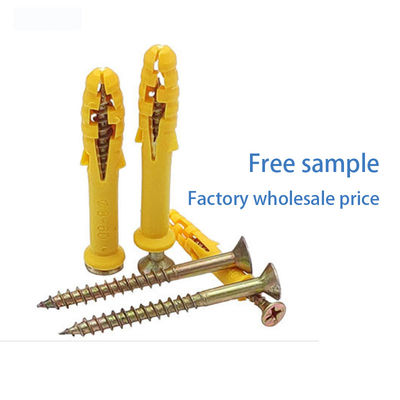 Da âncora plástica de nylon da expansão dos PP do PE do ISO 80*40mm tomadas plásticas do parafuso