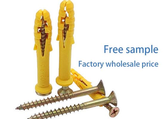 Âncoras plásticas da parede de nylon padrão da isolação do Iso