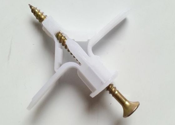 Fixações de expansão da placa de gesso dos aviões de nylon