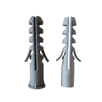 âncora plástica Gray Wall Plug Rigid da expansão de 8*40mm